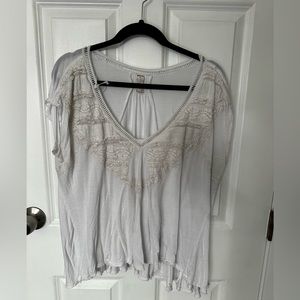 free people lace shirt